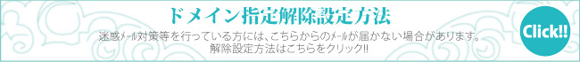 ドメイン指定解除設定方法